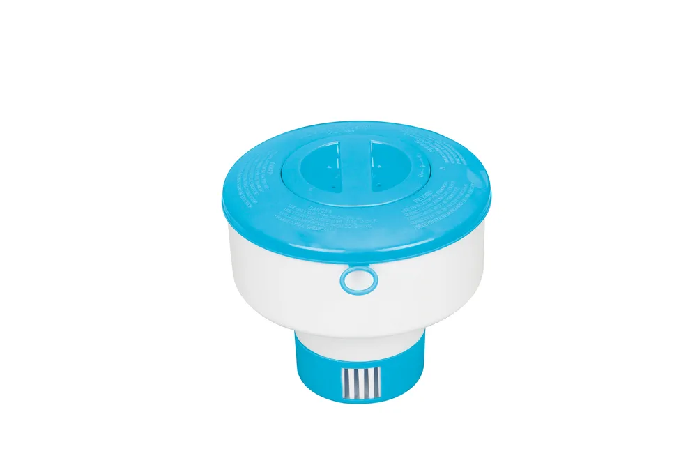 INTEX FLOATING CHEMICAL DISPENSER | PDQPACKED | BLISTER CARD | 42129041
