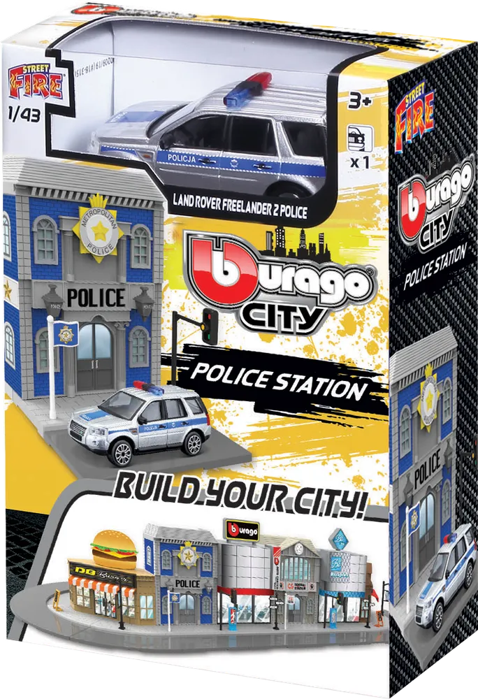 Bburago STR FIRE URAGO CITY | Police Station | 47531502