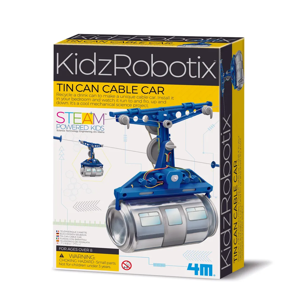 4M Tin Can Cable Car Kit – DIY Green Science Engineering Toy | 48603358