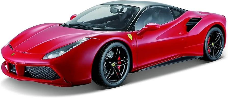 Bburago Ferrari 488 GTB | 1: 18 Scale Signature Series Die-Cast | 47516905