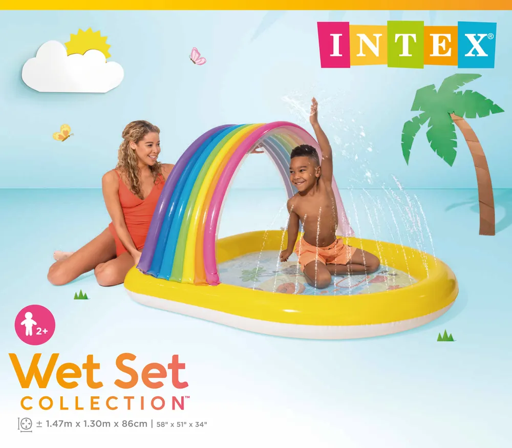 INTEX RAINBOW ARCH SPRAY POOL FOR AGES OVER 2 | 42157156
