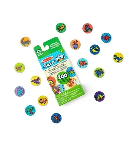 Melissa & Doug Mini Activity Pad with Refill Stickers - Dinosaur | 46050298