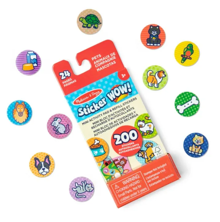 Melissa & Doug Mini Activity Pad with Refill Stickers - Pets | 46050297