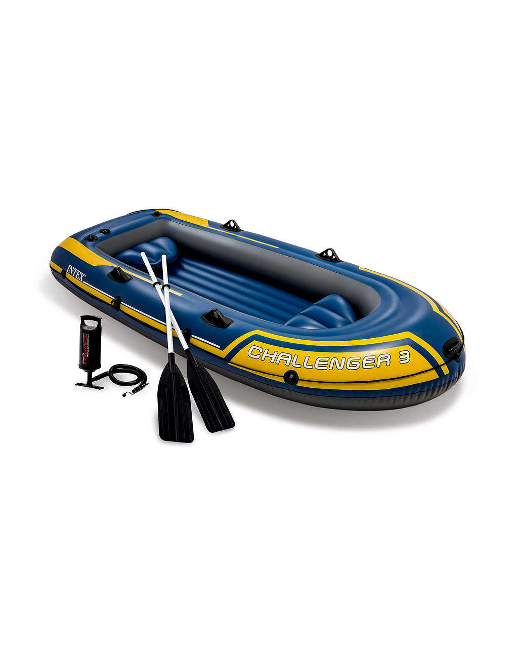 INTEX CHALLENGER 3 BOAT SET | 42168370