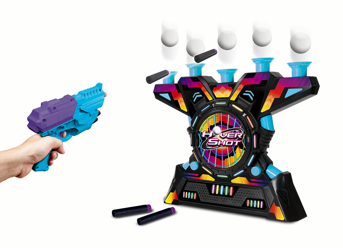 Merchant Ambassador Electronic Arcade Hover Shot 2 | The Ultimate Neon Target Shooting Game | 42020018