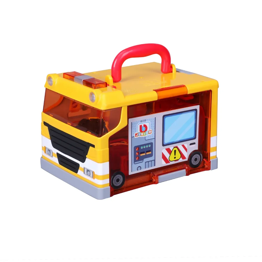 Bburago Carry Along Garage -Yellow | 47588622