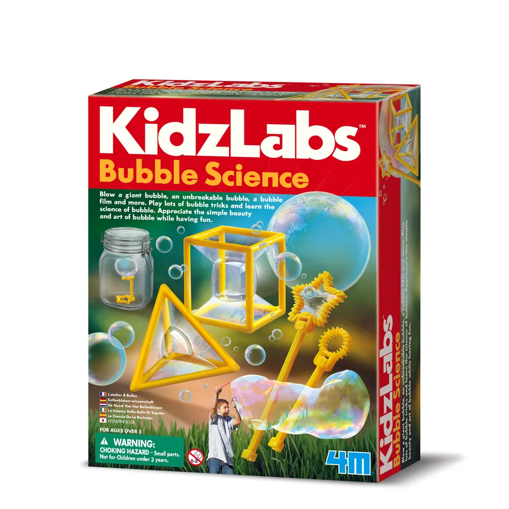 4M Kidz Labs Bubble Science Kit | DIY Bubble Experiments | 48603351