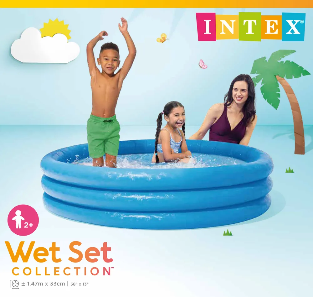 INTEX CRYSTAL BLUE POOL | 42158426