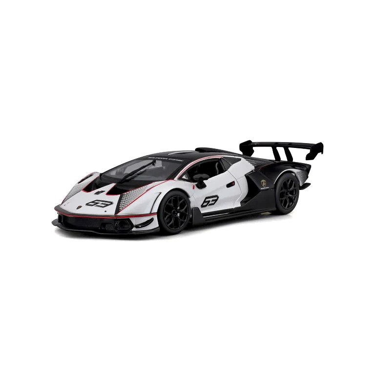 Bburago 1: 24 Lamborghini Essenza SCV12 White/Black Diecast Model | 47528023