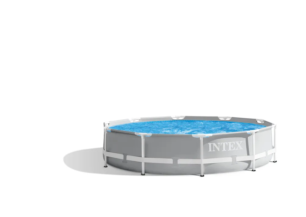 Intex Prism Frame Premium Pool | 3. 05m x 76cm Contemporary Family Pool | 42126700