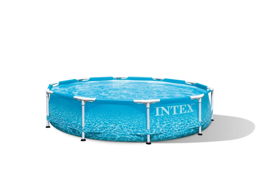 INTEX 3. 05M X 76CM BEACHSIDE METAL FRAME POOL | 42128208
