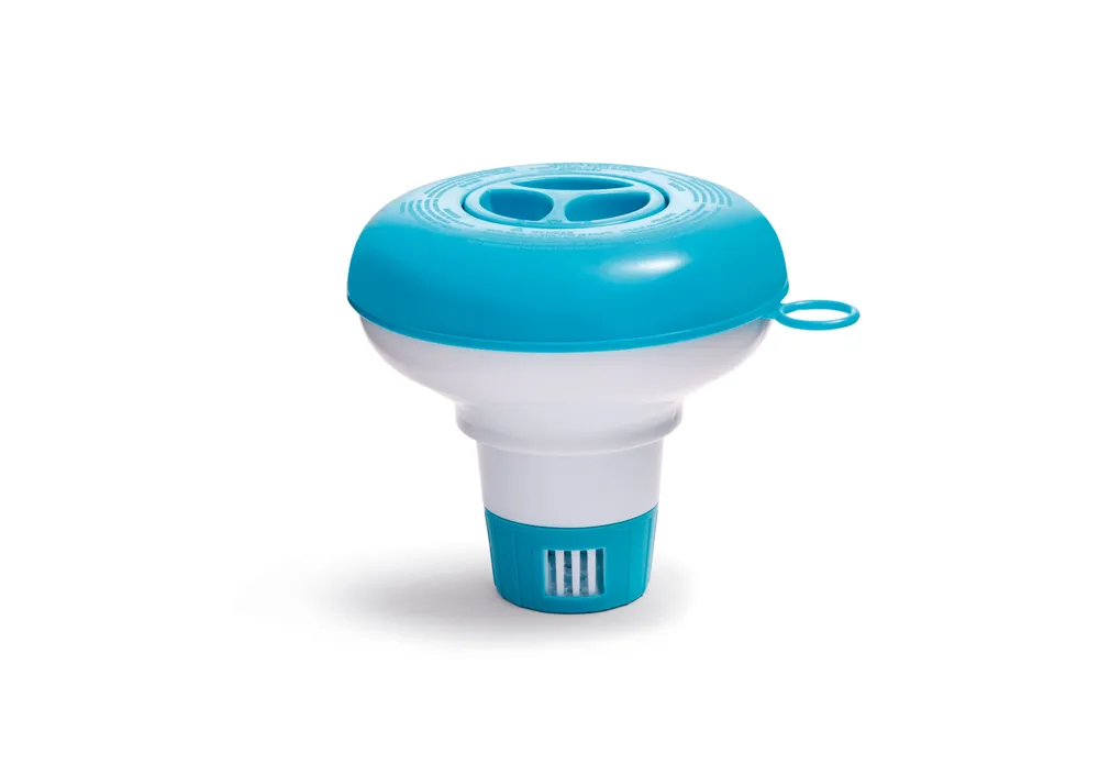 INTEX FLOATING CHEMICAL DISPENSER | PDQPACKED | BLISTER CARD | 42129040