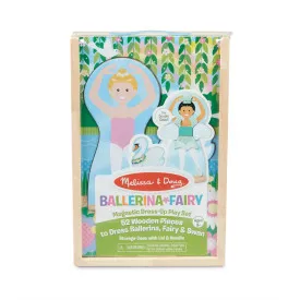 Melissa & Doug MAGNETIC DRESS-UP PLAY SET-BALLERINA-FAIRY | 46030322