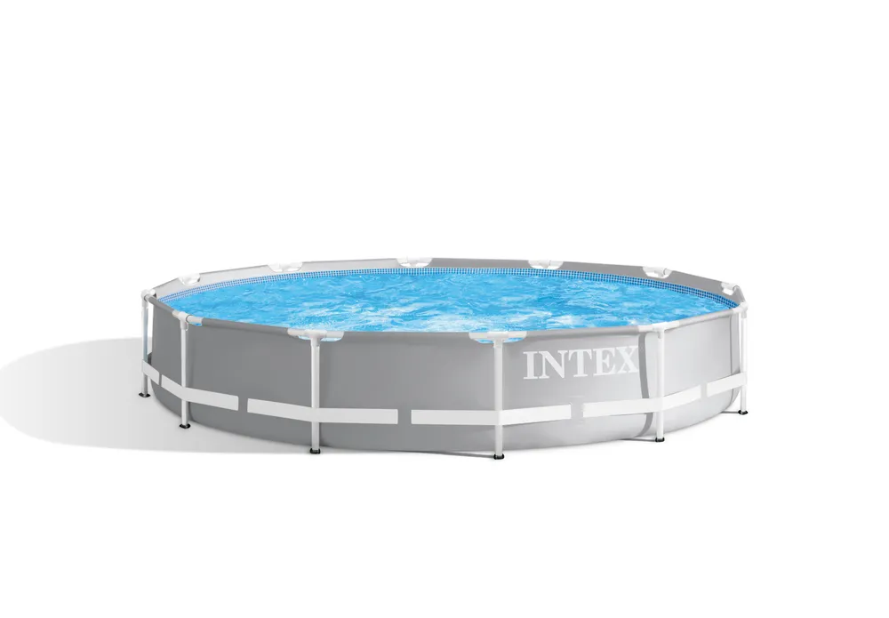 Intex Prism Frame Premium Pool Set | 3. 66m x 76cm High-Performance Family Pool | 42126712