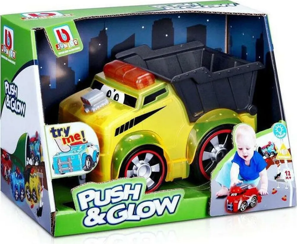 Bburago Push & Glow Dump Truck | 47589007
