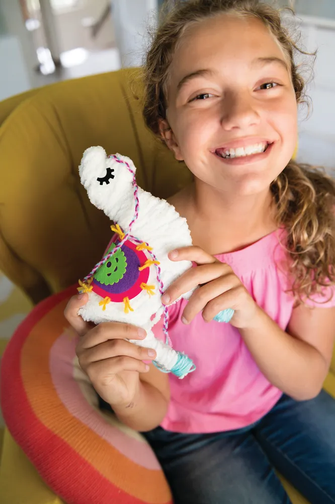 4M Make Your Own Llama Doll Kit | DIY Craft Set for Kids 6+ | 48604755