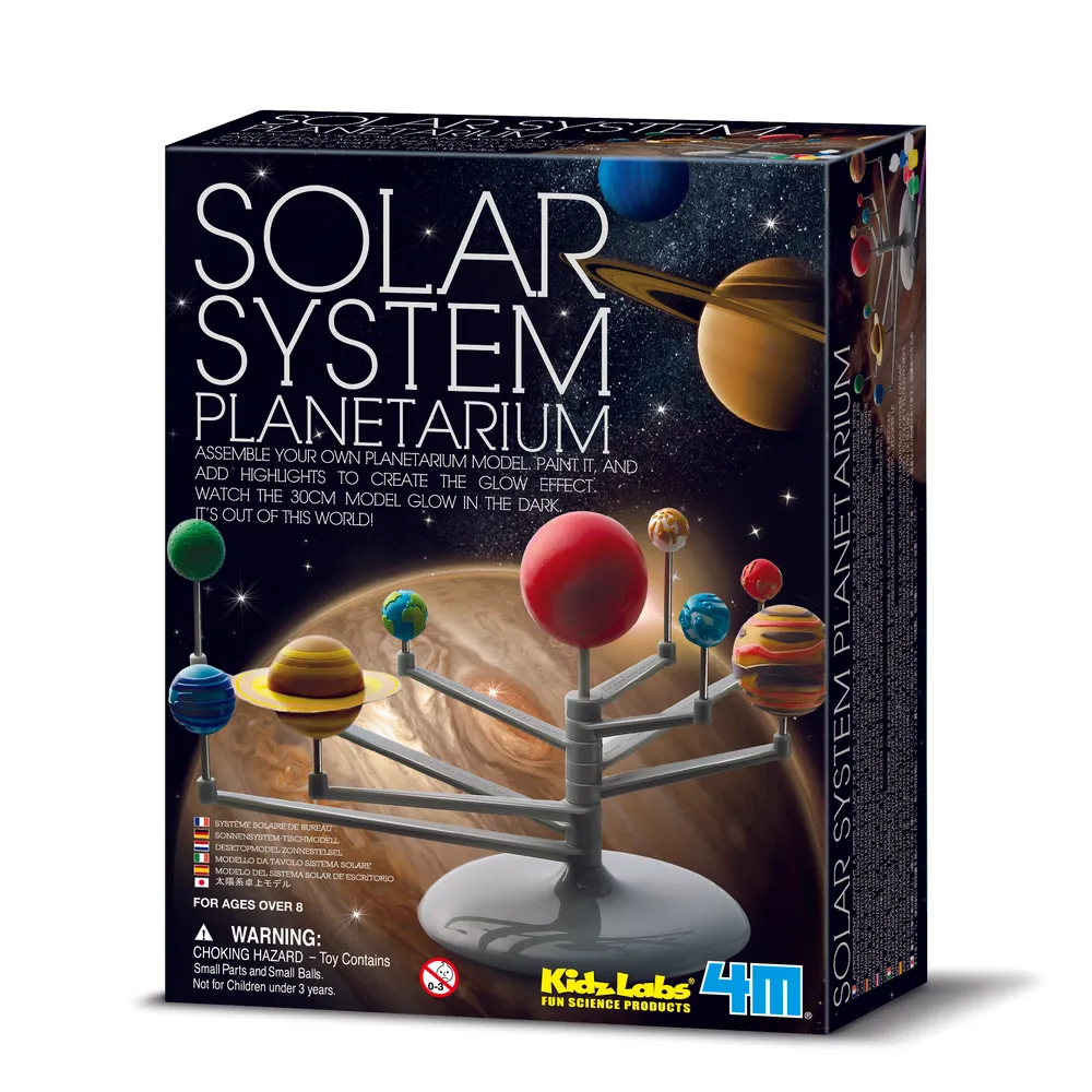 4M Solar System Planetarium Model | Glow in the Dark Build and Paint Kit | 48603257