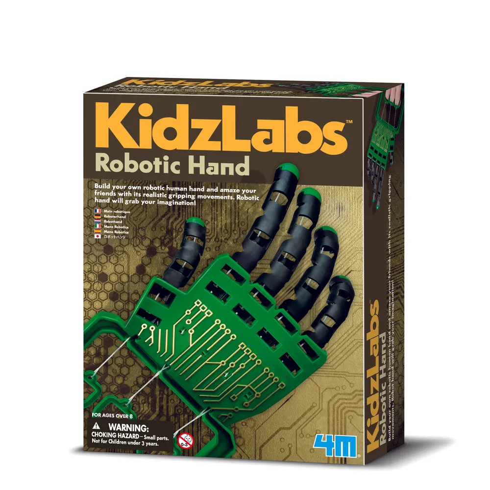 4M Robotic Hand Kit | Build‑Your‑Own Articulated STEM Hand | 48603284
