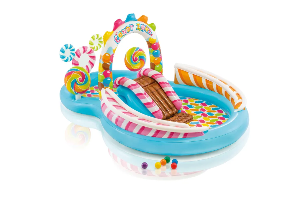 Intex Candy Zone Play Center | 2. 95m x 1. 91m Sweet Backyard Escape | 42157149
