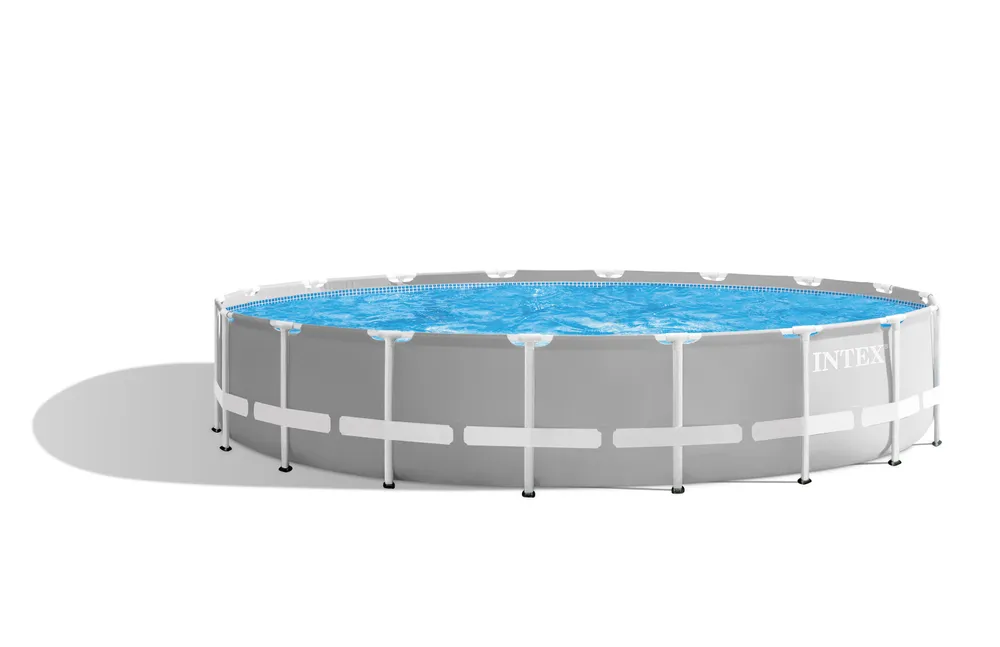 Intex Prism Frame Premium Pool Set | 5. 49m x 1. 22m Large Family Swimming Center | 42126732
