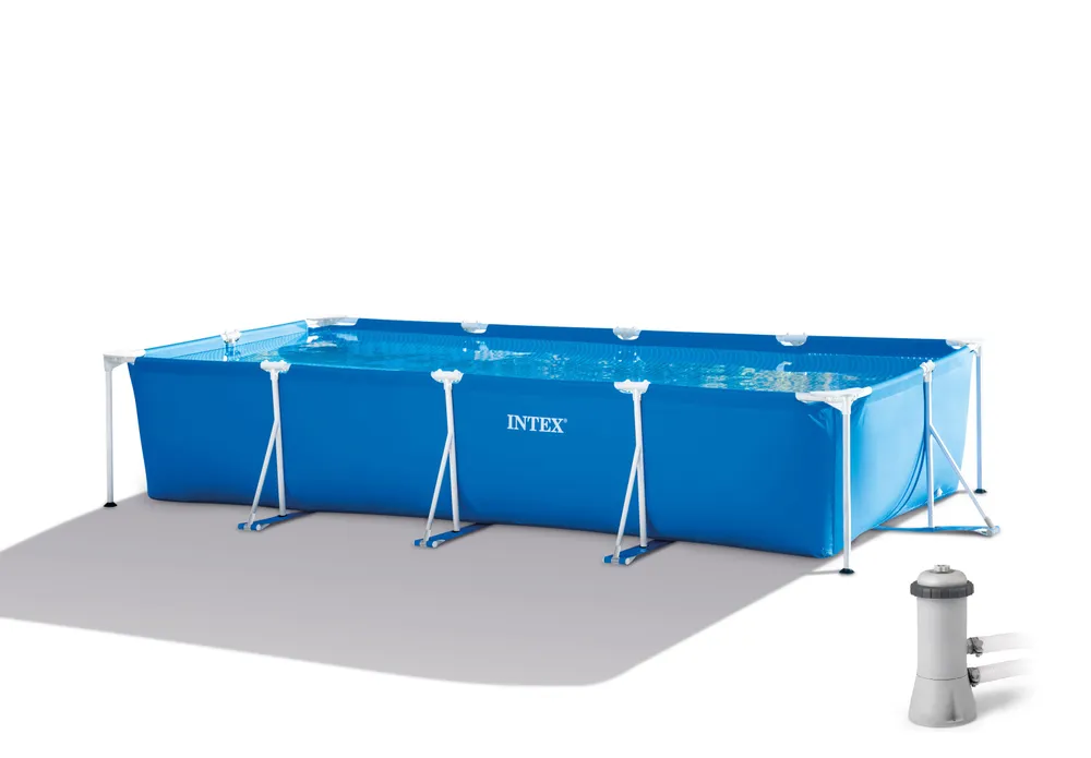 INTEX 4. 5M X 2. 2M X 84M RECTANGULAR FRAME POOL | 42128274