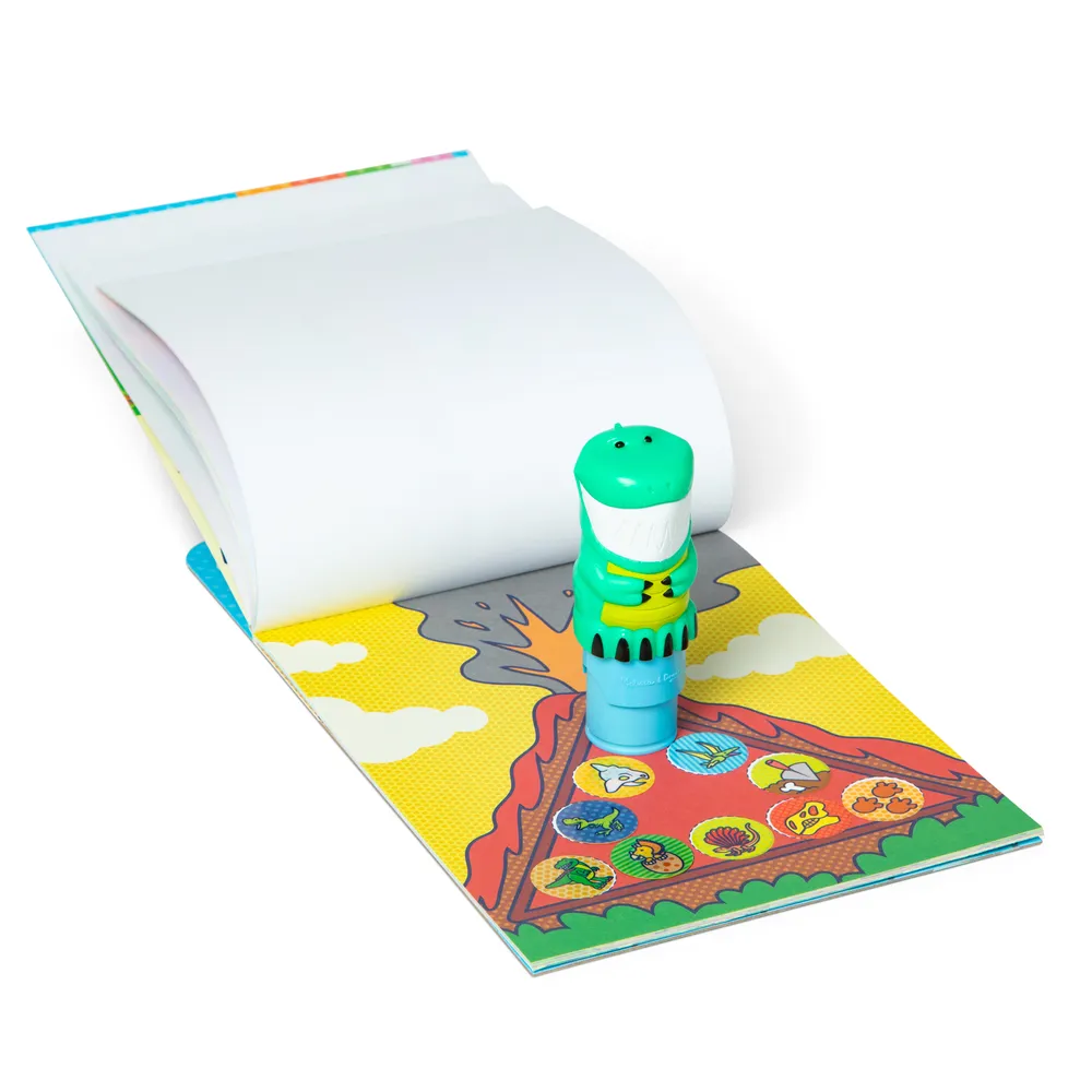 Melissa & Doug Sticker Stamper & Activity Pad - Dinosaur | 46032012
