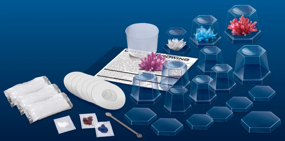 4M Crystal Growing Experimental Kit | Grow 5 Unique Crystals | STEM Science for Kids | 48603915