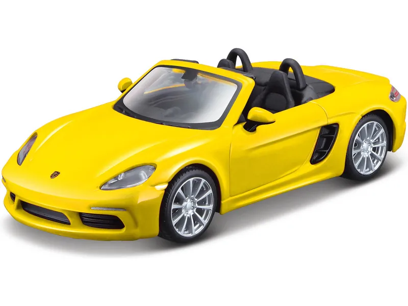 Bburago 1:32 Scale Porsche 718 Boxster – Yellow | 47543000