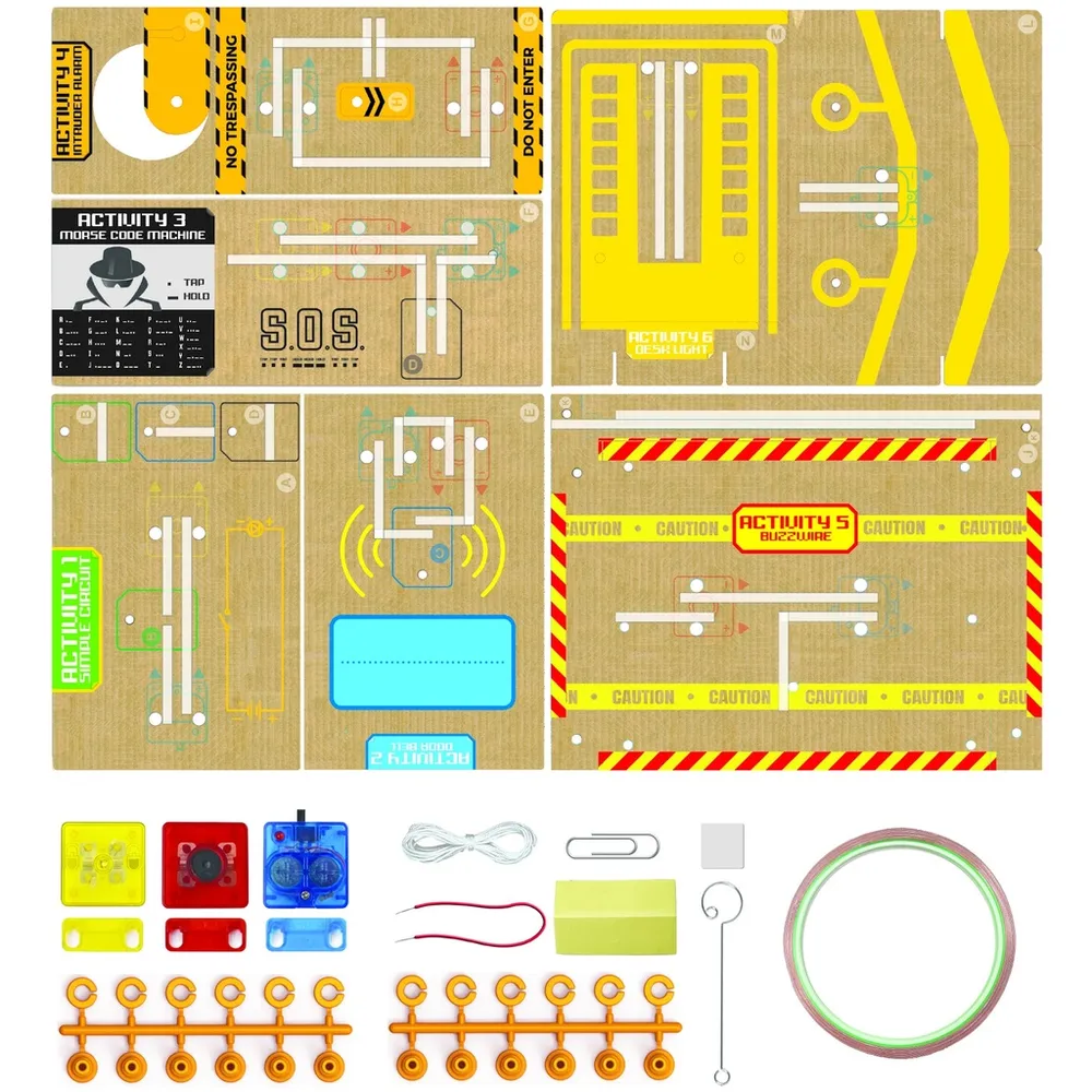 4M Paper Circuit Science Kit | Learn Electrical Circuits with DIY Projects 8+ | 48603429