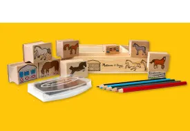 Melissa & Doug HORSES STAMP SET | 46002410