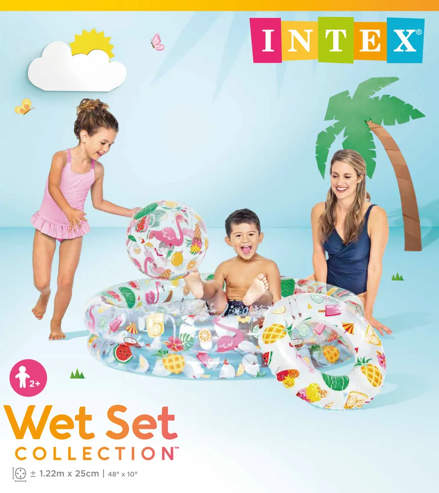 INTEX JUST SO FRUITY POOL SET | 42159460
