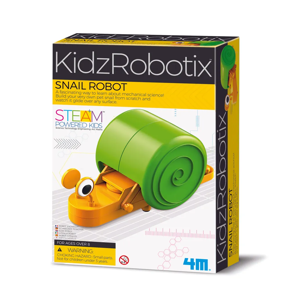 4M Snail Robot – DIY Mechanical Science Robot for Kids 8+ | 48603433