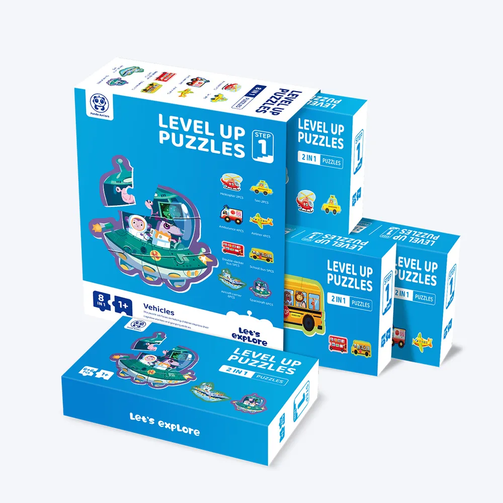 Panda Juniors Level Up Puzzle Step 1 | Traffic & Animals | 49700712