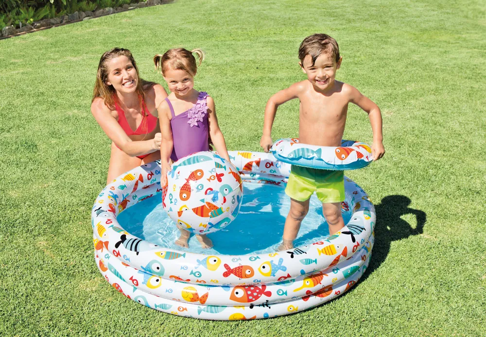 INTEX PINEAPPLE SPLASH POOL SET | 42159469