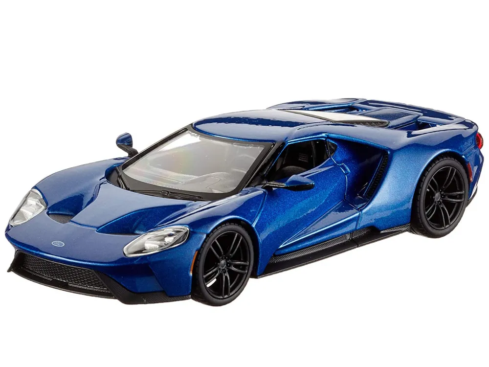 Bburago 2017 Ford GT 1: 32 Diecast Model Car – Blue | 47543000