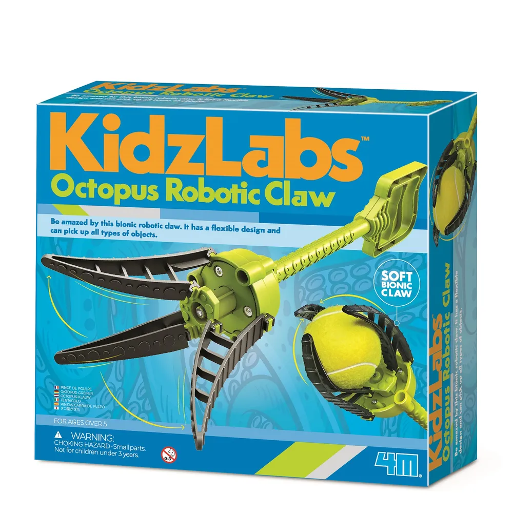 4M Octopus Claw – Build Your Own Bionic Robotic Gripper for Kids 8+ | 48603434