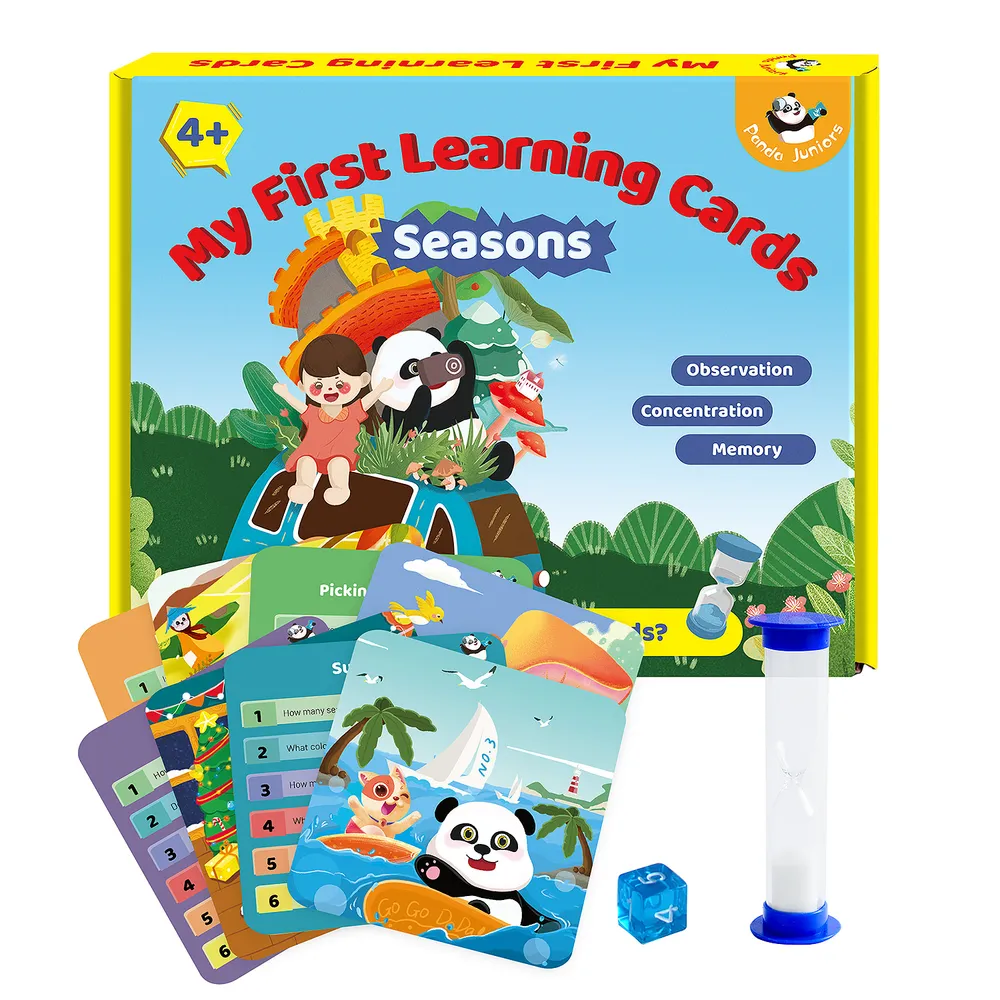 Panda Junior - My First Learning Cards Season | 49700156
