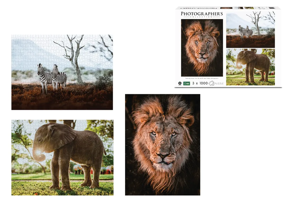 Merchant Ambassador Photographers Collection | 1000 Piece Puzzle Tri Pack | 42001015