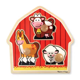 Melissa & Doug BARNYARD ANIMALS JUMBO KNOB | 46002054