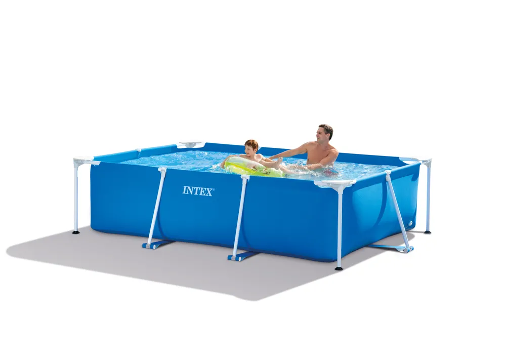 INTEX RECTANGULAR FRAME POOL FOR AGES 6+ | 2. 6mx1. 6mx65cm | 42128271 | 42128271
