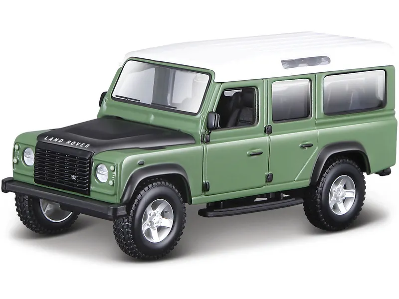 Bburago Land Rover Defender 110 1: 32 Diecast Model Car - Green | 47543000
