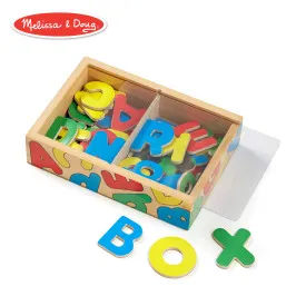 Melissa & Doug MAGNETIC WOODEN ALPHABET | 46000448