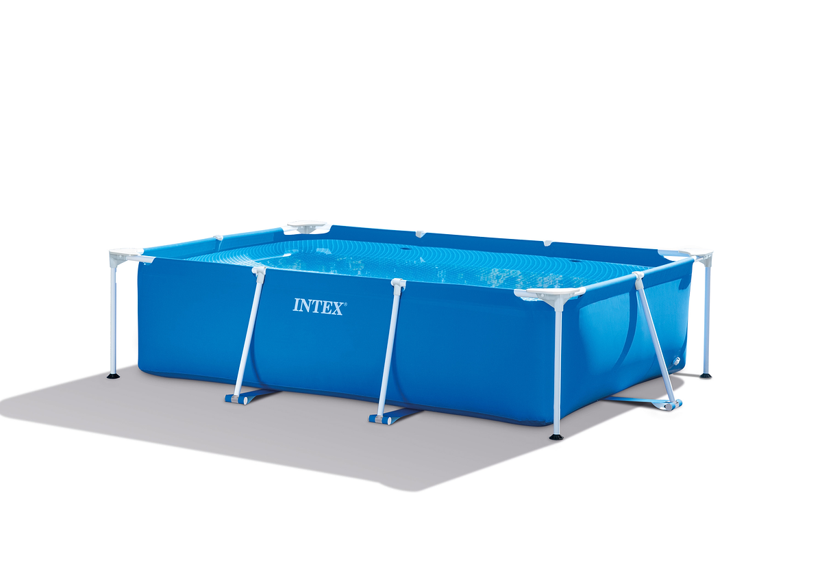 INTEX RECTANGULAR FRAME POOL FOR AGES 6+ | 3mx2mx75cm | 42128272