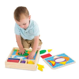 Melissa & Doug Beginner Pattern Blocks | 46010528