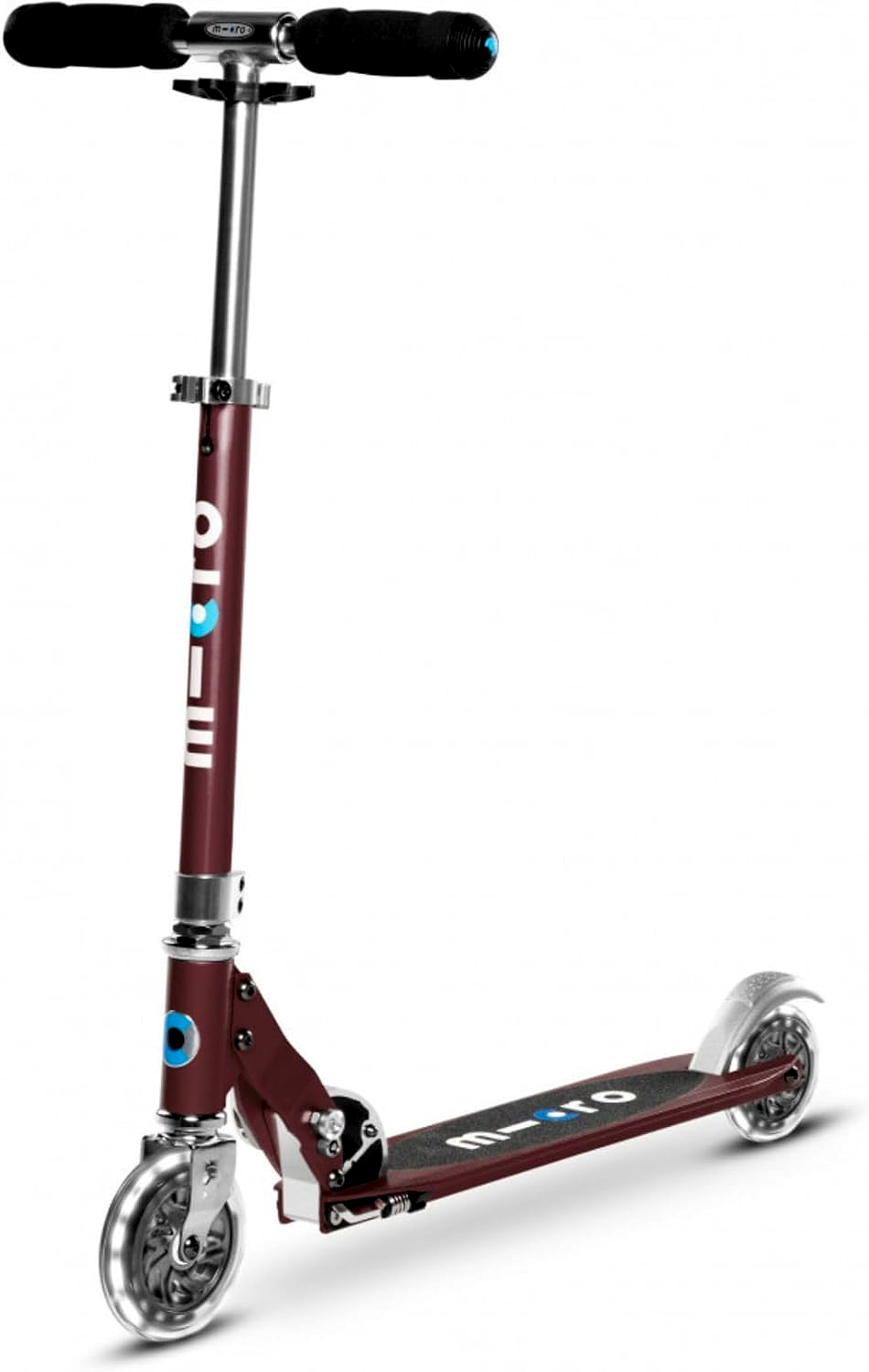 Micro Sprite LED Scooter | Autumn Red - Light-Up Wheels | 44000209