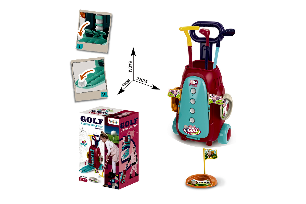 Hang Wing Kids Golf Set Color Box 26. 5x17x45 cm Ages 3 and Up | 48107133