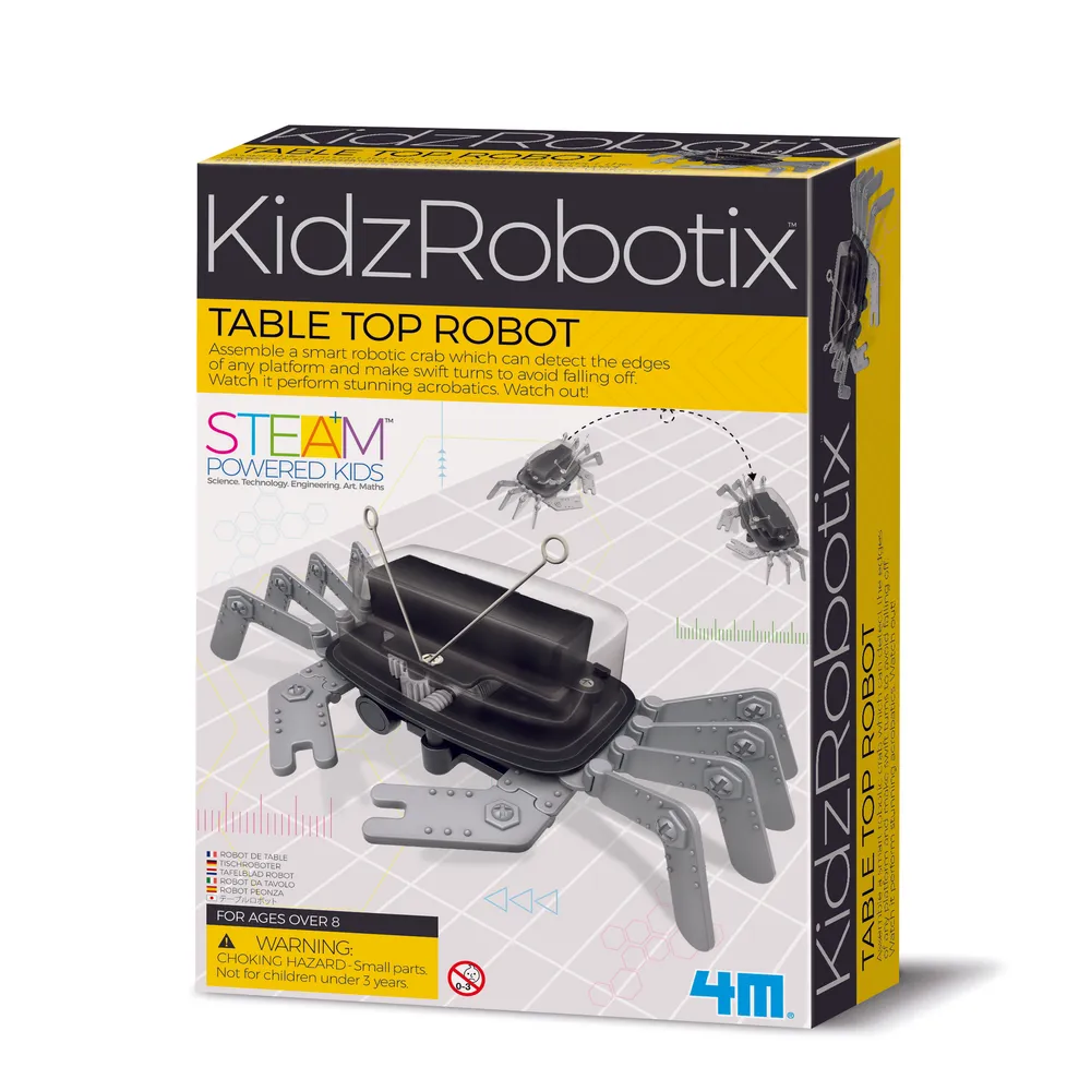 4M Table Top Robot | DIY Robotic Crab STEM Kit | 48603357
