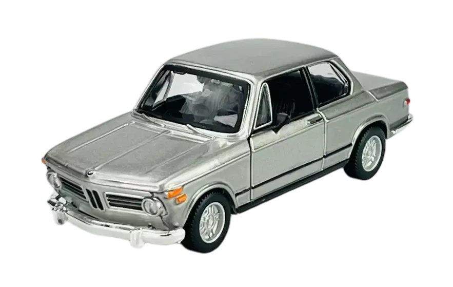Bburago BMW 2002tii 1972 – 1: 32 Diecast Model Car-Silver | 47543000