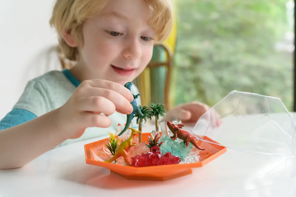 4M Dino Crystal Terrarium Kit | STEM Crystal Growing Science Activity for Kids 10+ | 48603926