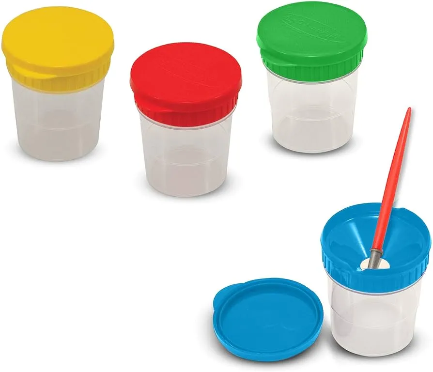 Melissa & Doug SPILL-PROOF PAINT CUPS | 46001623